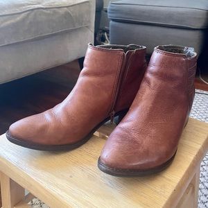 Leather Matisse booties - size 7.5